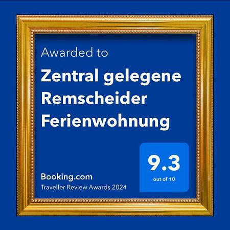Zentral Gelegene Remscheider Ferienwohnung Exteriér fotografie