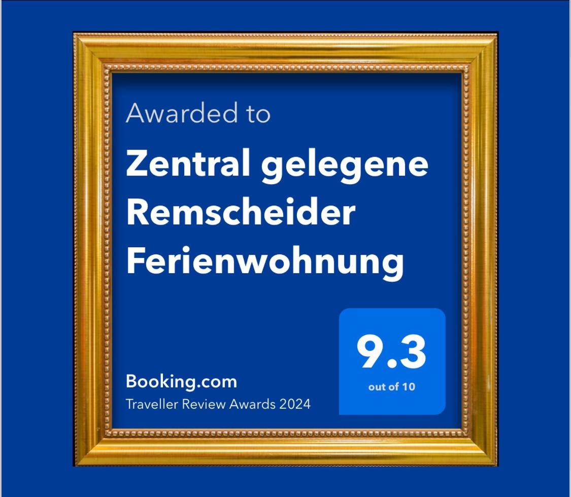Zentral Gelegene Remscheider Ferienwohnung Exteriér fotografie